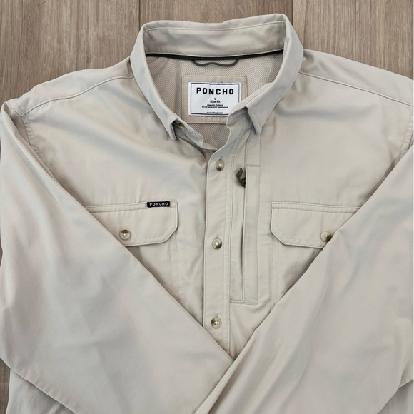 Poncho - Large Slim - Original Button Down - Picture 2 of 3